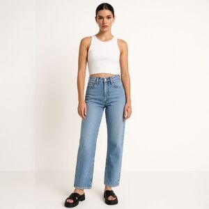 Denim Forum The Joni High Rise Loose Fit Jeans -  Retro 90s Style - Size 25